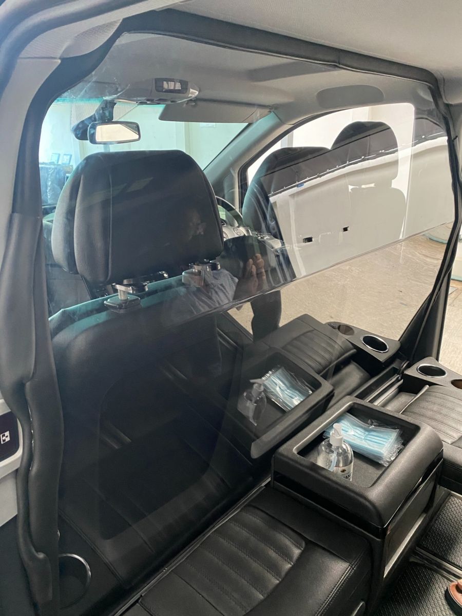 Acrylic Partitions for Taxis and Public Passenger Vehicles